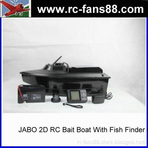 Newest JABO 2D RC Bait Boat With Fish Finder add Backward turning and Spot turning